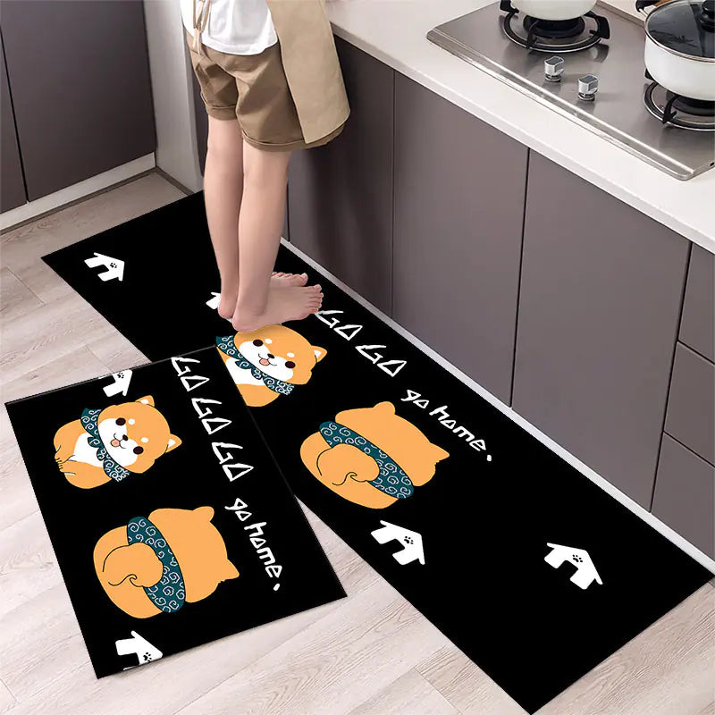 Non-Slip Waterproof Kitchen Runner Mat for Home Use