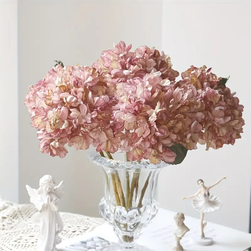 Artificial Hydrangea Faux Flower for Wedding Decor