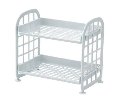 2-Tier Detachable Kitchen Sink Storage Rack Organizer