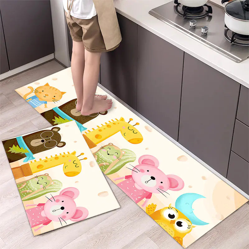 Non-Slip Waterproof Kitchen Runner Mat for Home Use