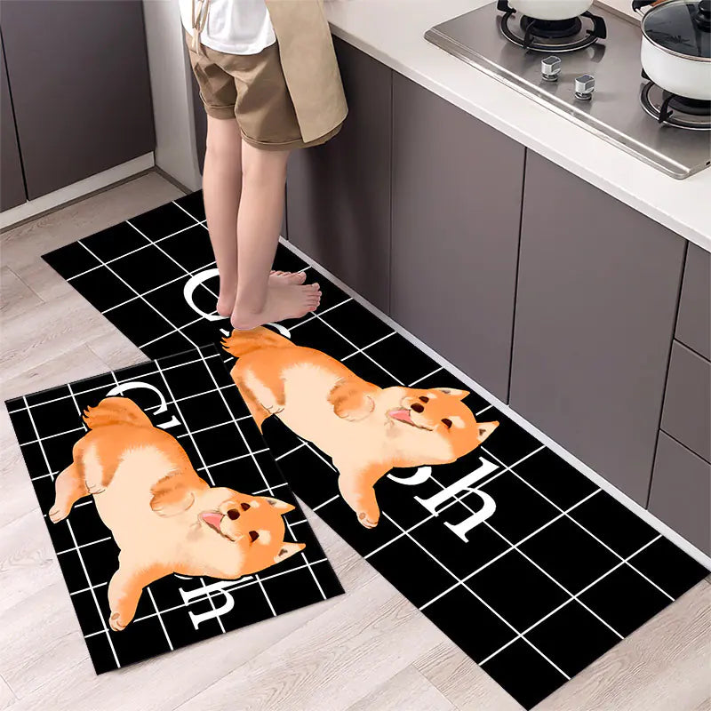 Non-Slip Waterproof Kitchen Runner Mat for Home Use