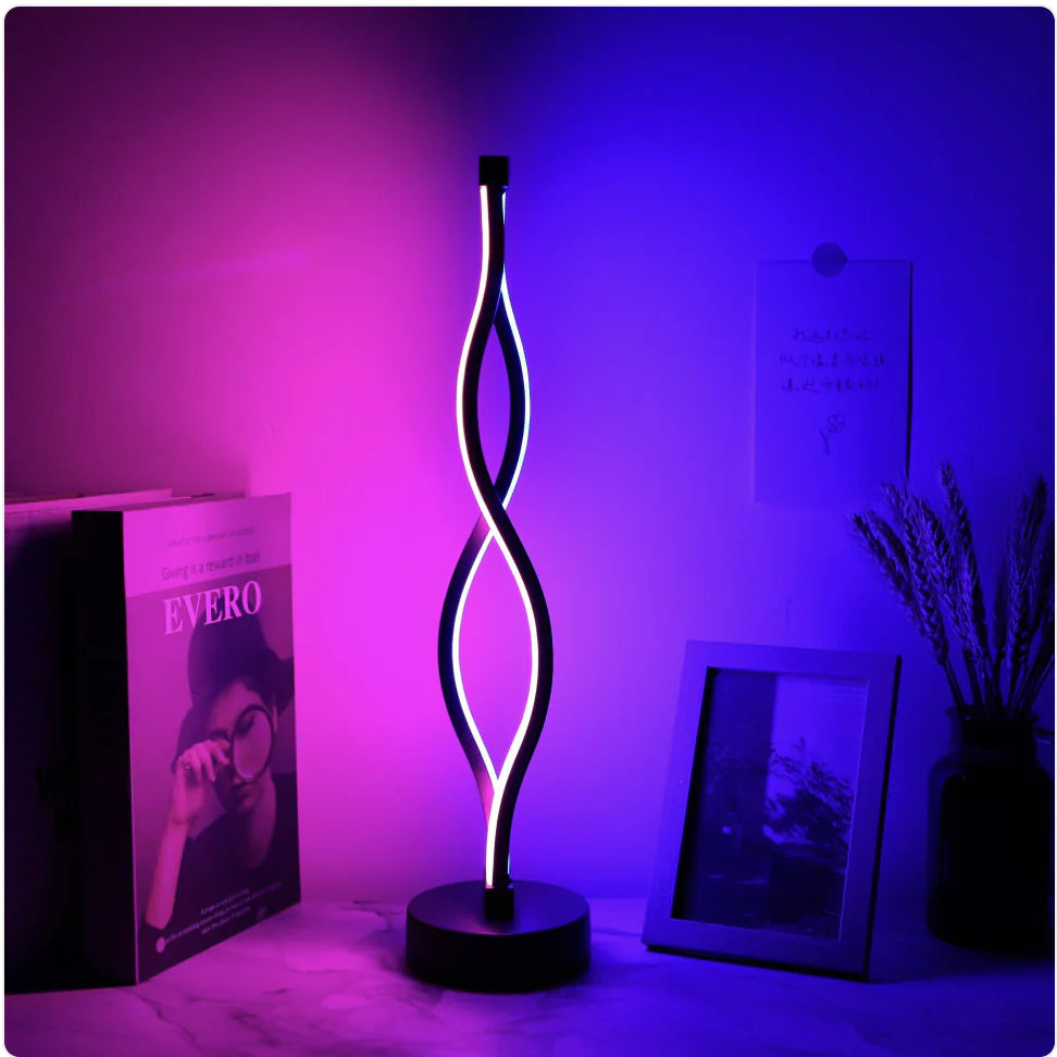 Aluminum LED Table Lamp with 3-Color Dimming