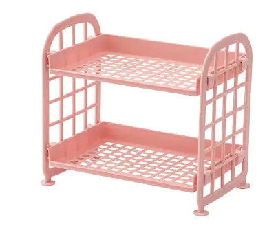 2-Tier Detachable Kitchen Sink Storage Rack Organizer