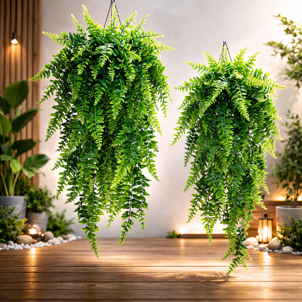 Fake Persian Vines - Artificial Hanging Fern Plant Decor