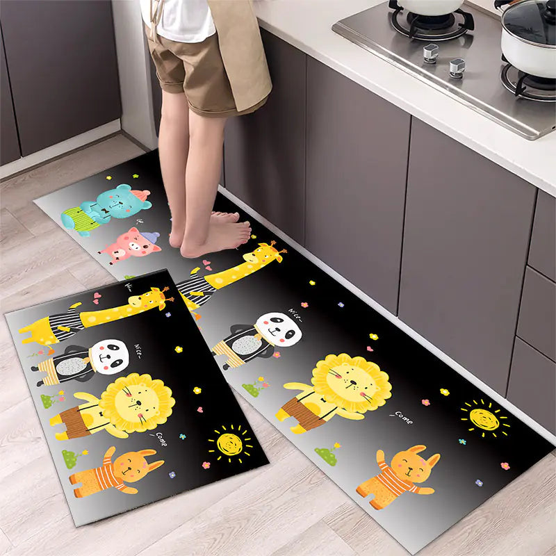 Non-Slip Waterproof Kitchen Runner Mat for Home Use