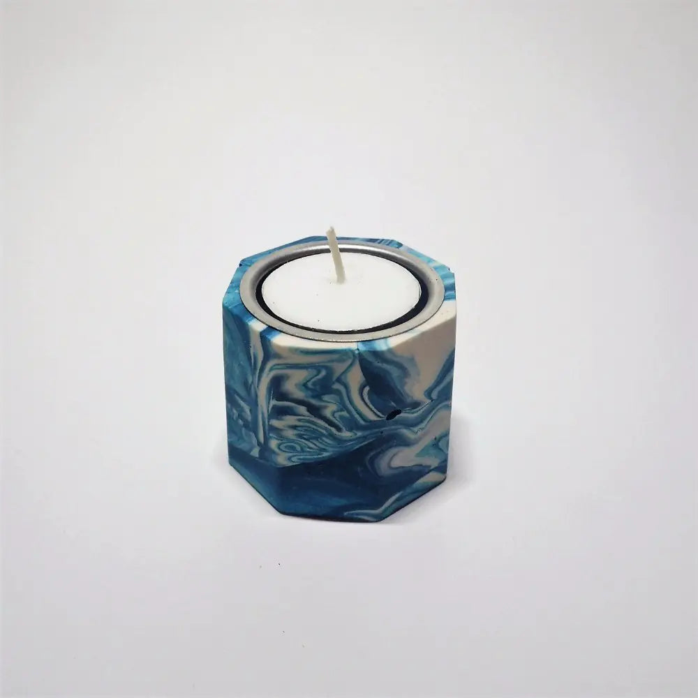 Octagonal Silicone Concrete Planter Mold and Ice Tray