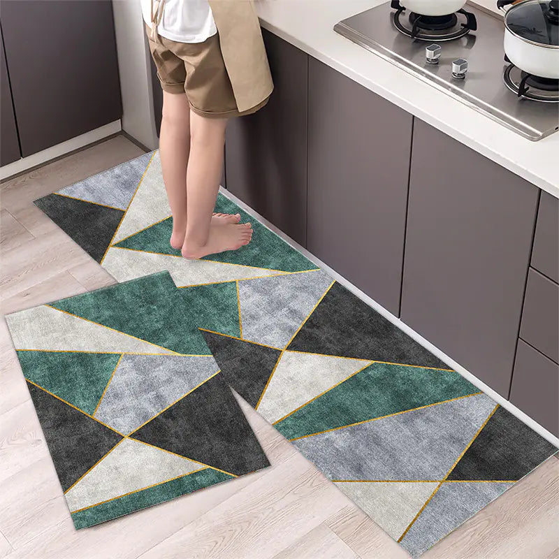 Non-Slip Waterproof Kitchen Runner Mat for Home Use