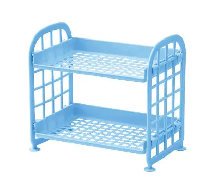 2-Tier Detachable Kitchen Sink Storage Rack Organizer