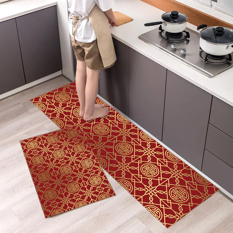 Non-Slip Waterproof Kitchen Runner Mat for Home Use