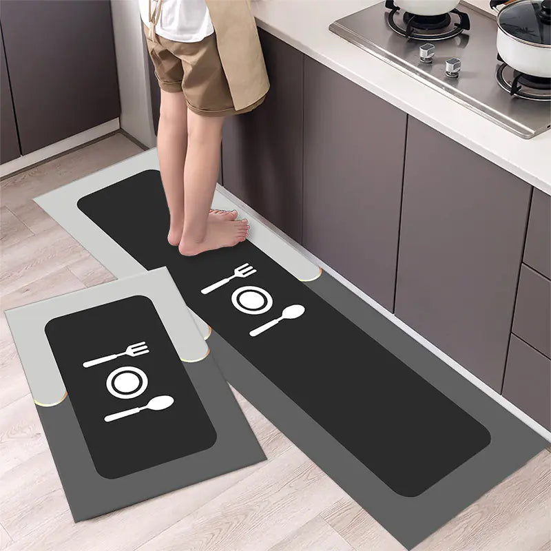 Non-Slip Waterproof Kitchen Runner Mat for Home Use