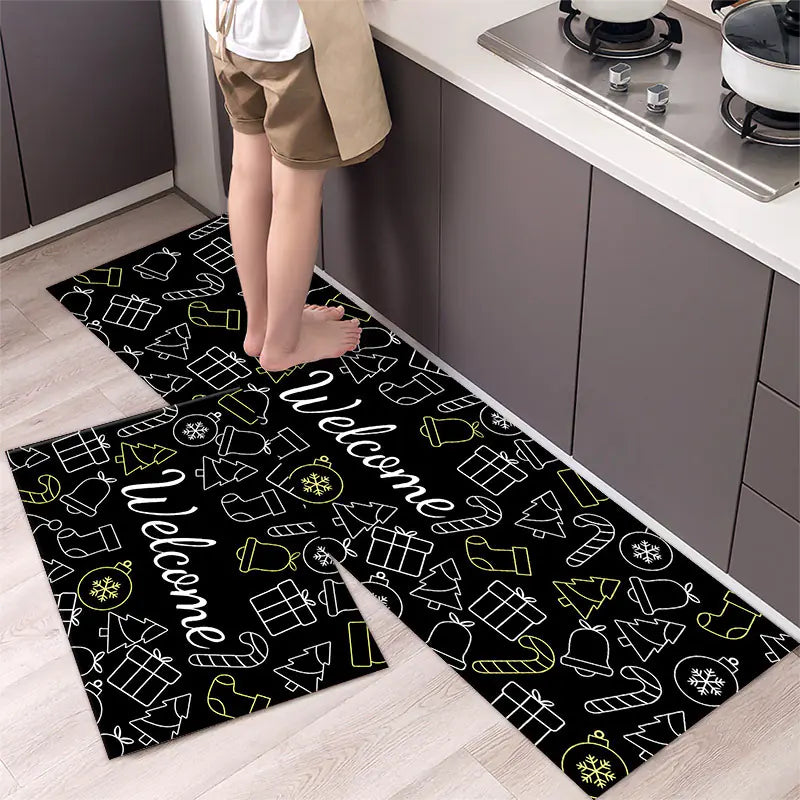 Non-Slip Waterproof Kitchen Runner Mat for Home Use